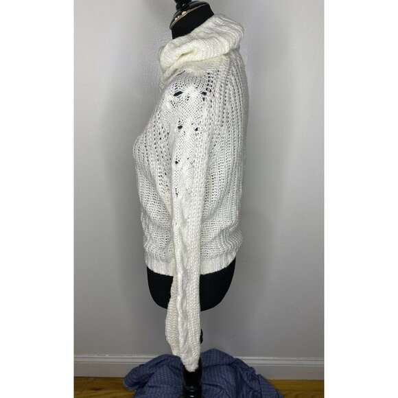 NWT Planet Gold Juniors Large White Knit‎ Turtlenec - Picture 5 of 9